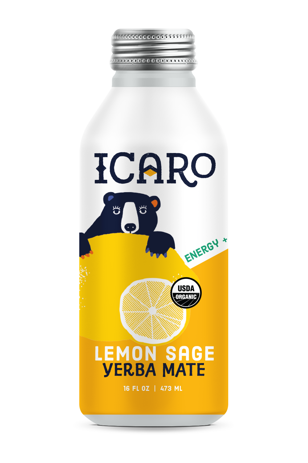 Sparkling Lemon Sage Yerba Mate 9-Pack